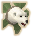 Chuck the polar palm tree (head)