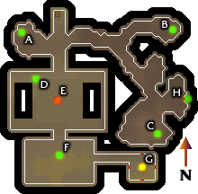 Sub floor of pyramid