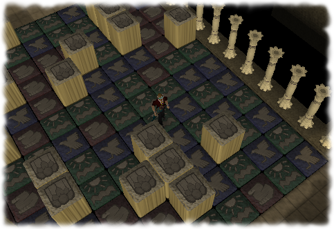Safe path on the tiles