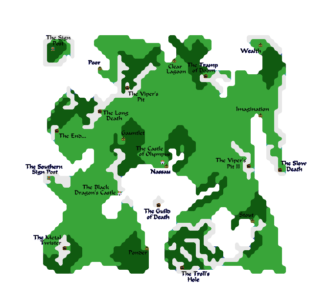 Map:Lands of The Dark Unknown