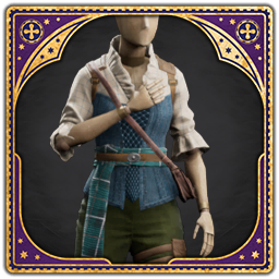Crossed Wands Champion Garb