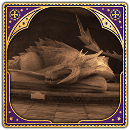 Sleeping Dragon Statue