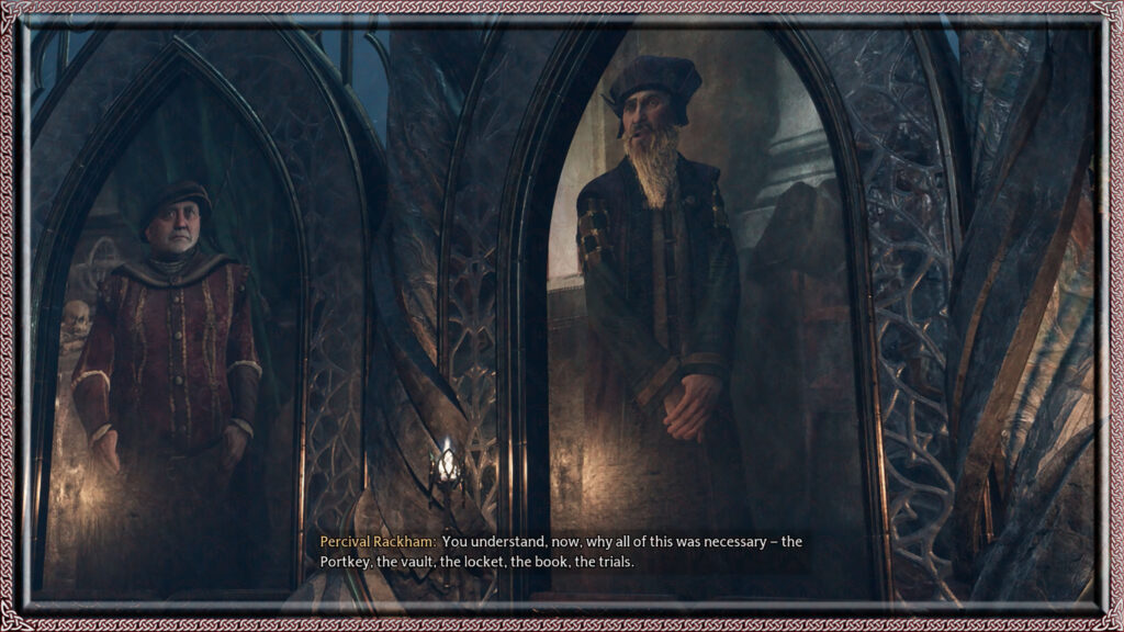 Professor Rackham summarizes the Keeper's plan and its necessity.